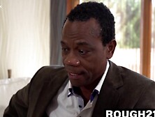 "Teens Unscripted - Mature Black Guy Fucks Young Blonde Babe"